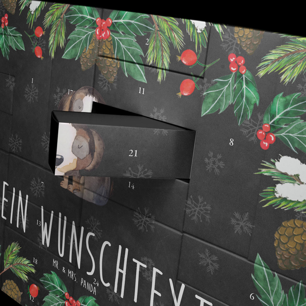 Personalisierter Befüllbarer Adventskalender Hund Entspannen Befüllbarer Adventskalender, Adventskalender zum selbst befüllen, Hund, Hundemotiv, Haustier, Hunderasse, Tierliebhaber, Hundebesitzer, Sprüche, schwarzer Hund, Hundeliebe, Liebe, Hundeglück