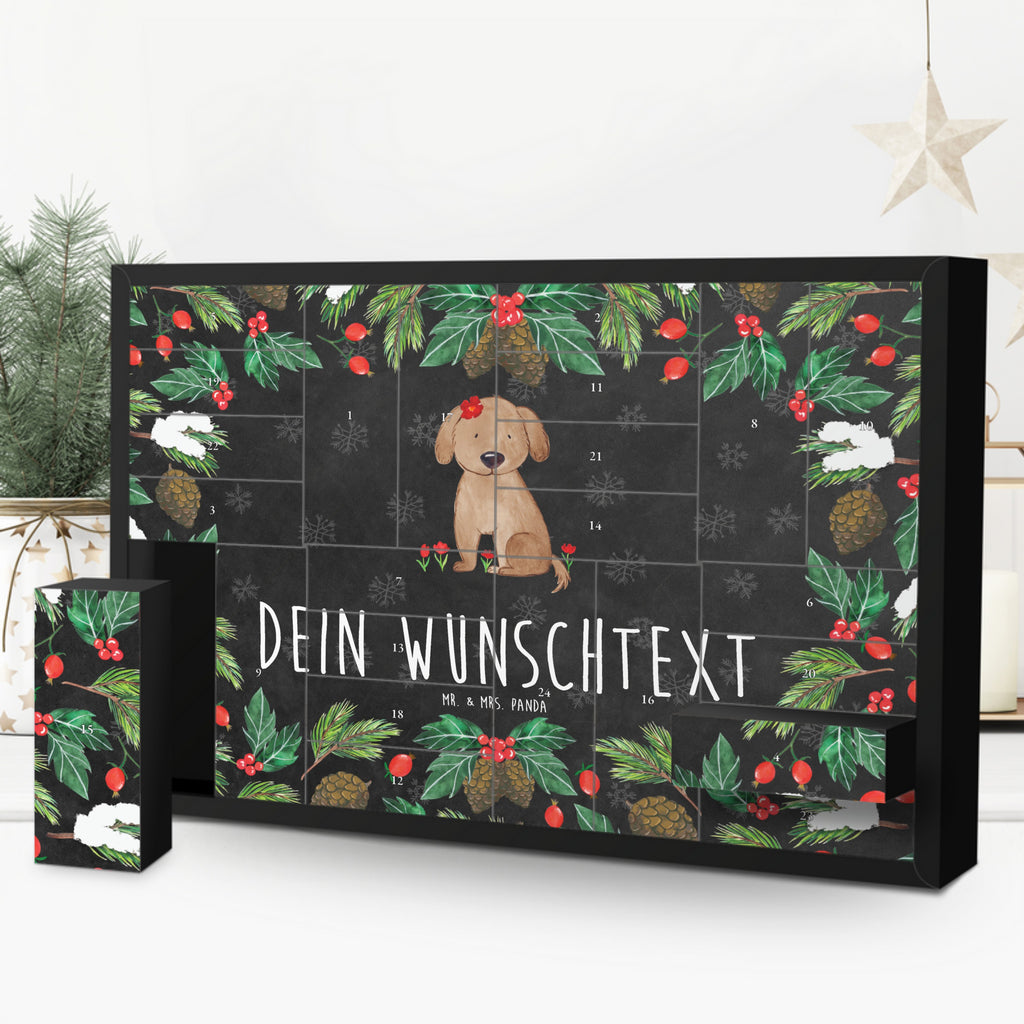 Personalisierter Befüllbarer Adventskalender Hund Dame Befüllbarer Adventskalender, Adventskalender zum selbst befüllen, Hund, Hundemotiv, Haustier, Hunderasse, Tierliebhaber, Hundebesitzer, Sprüche, Hunde, Hundeliebe, Hundeglück, Liebe, Frauchen