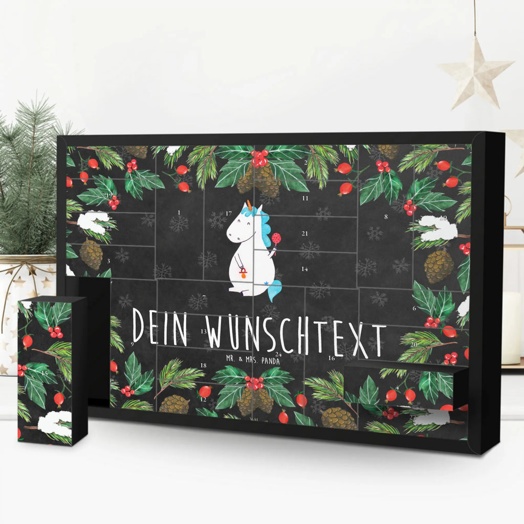 Personalisierter Befüllbarer Adventskalender Einhorn Baby Befüllbarer Adventskalender, Adventskalender zum selbst befüllen, Einhorn, Einhörner, Einhorn Deko, Unicorn, Mutter, Geburt, Geburtstag, erstes Kind, Baby, Babyglück, Nachwuchs, Eltern, Party, Kind, Schnuller