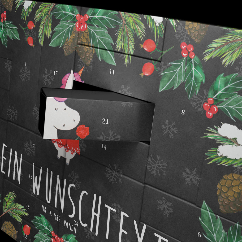 Personalisierter Befüllbarer Adventskalender Einhorn Dame Befüllbarer Adventskalender, Adventskalender zum selbst befüllen, Einhorn, Einhörner, Einhorn Deko, Pegasus, Unicorn, Dame, Lady, feine Dame, Freundin, Frau, Bachelor, Bachelorette, Abfuhr, Schluss machen, Trennung