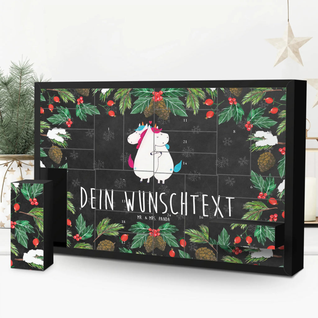 Personalisierter Befüllbarer Adventskalender Einhorn Mitteilung Befüllbarer Adventskalender, Adventskalender zum selbst befüllen, Einhorn, Einhörner, Einhorn Deko, Unicorn, Valentinstag, Valentine, Liebe, Geschenk, Partner, Ehe, lustig, witzig, Spruch