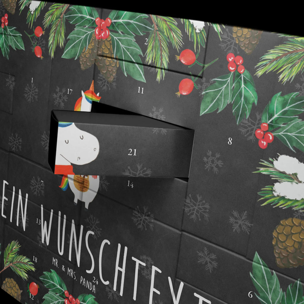 Personalisierter Befüllbarer Adventskalender Einhorn Pilz Befüllbarer Adventskalender, Adventskalender zum selbst befüllen, Einhorn, Einhörner, Einhorn Deko, Unicorn, Pilze, Pilzsammler, Motivation, Spruch, Liebeskummer