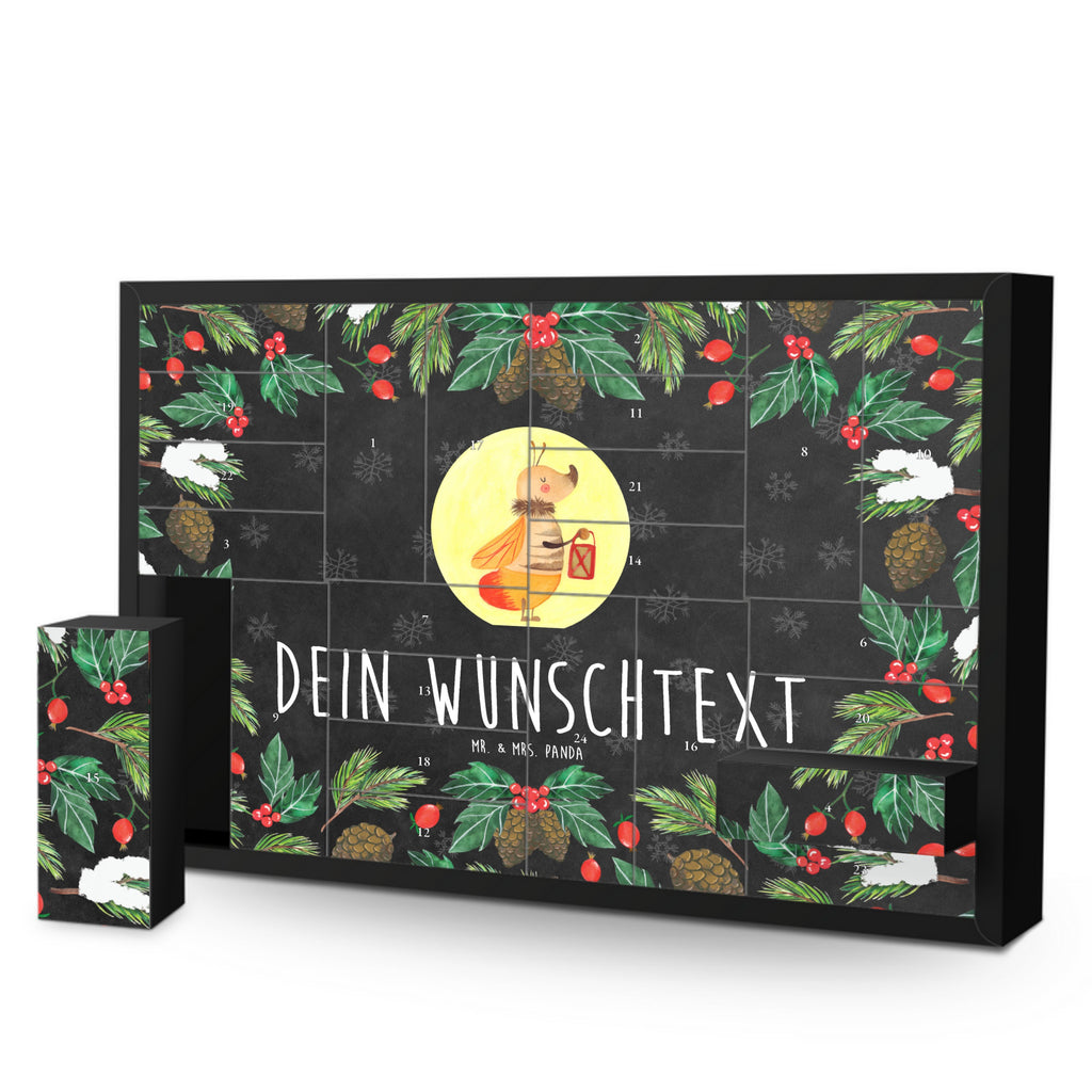 Personalisierter Befüllbarer Adventskalender Glühwürmchen Befüllbarer Adventskalender, Adventskalender zum selbst befüllen, Tiermotive, Gute Laune, lustige Sprüche, Tiere, Glühwürmchen, Glühwurm, Falter, Liebe, Leuchten, magisch, Liebesbeweis, Lieblingsmensch, Verlobung, Heiratsantrag, Jahrestag, Liebesspruch