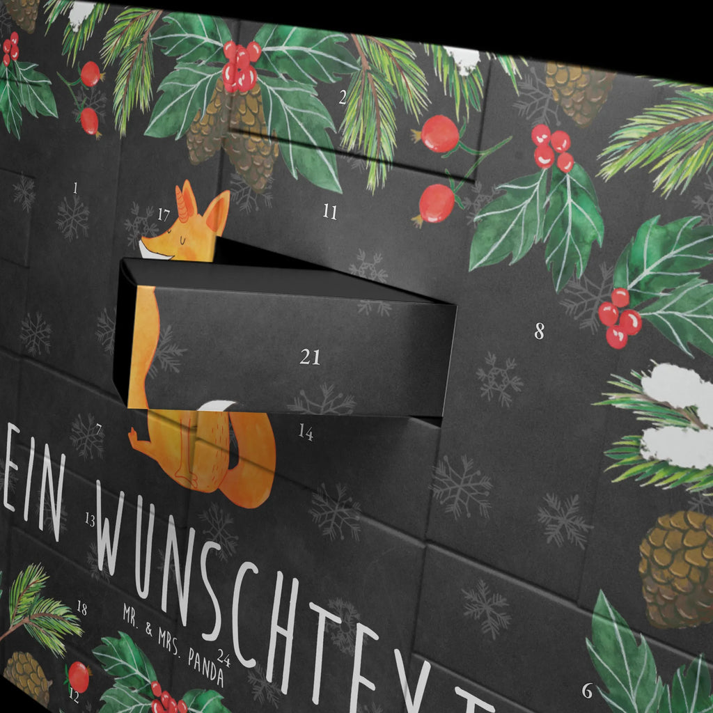 Personalisierter Befüllbarer Adventskalender Einhorn Fuchs Befüllbarer Adventskalender, Adventskalender zum selbst befüllen, Einhorn, Einhörner, Einhorn Deko, Pegasus, Unicorn, Fuchs, Unicorns, Fuchshörnchen, Fuchshorn, Foxycorn, Füchse