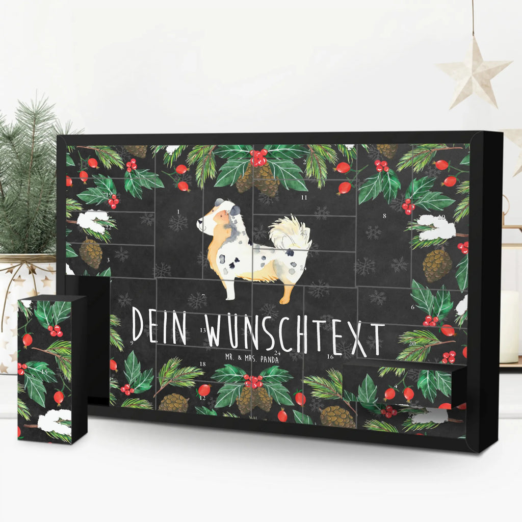 Personalisierter Befüllbarer Adventskalender Hund Australien Shepherd Befüllbarer Adventskalender, Adventskalender zum selbst befüllen, Hund, Hundemotiv, Haustier, Hunderasse, Tierliebhaber, Hundebesitzer, Sprüche, Australien Shepherd, Shepherd, Hundeliebe, Familienhund, Spruch