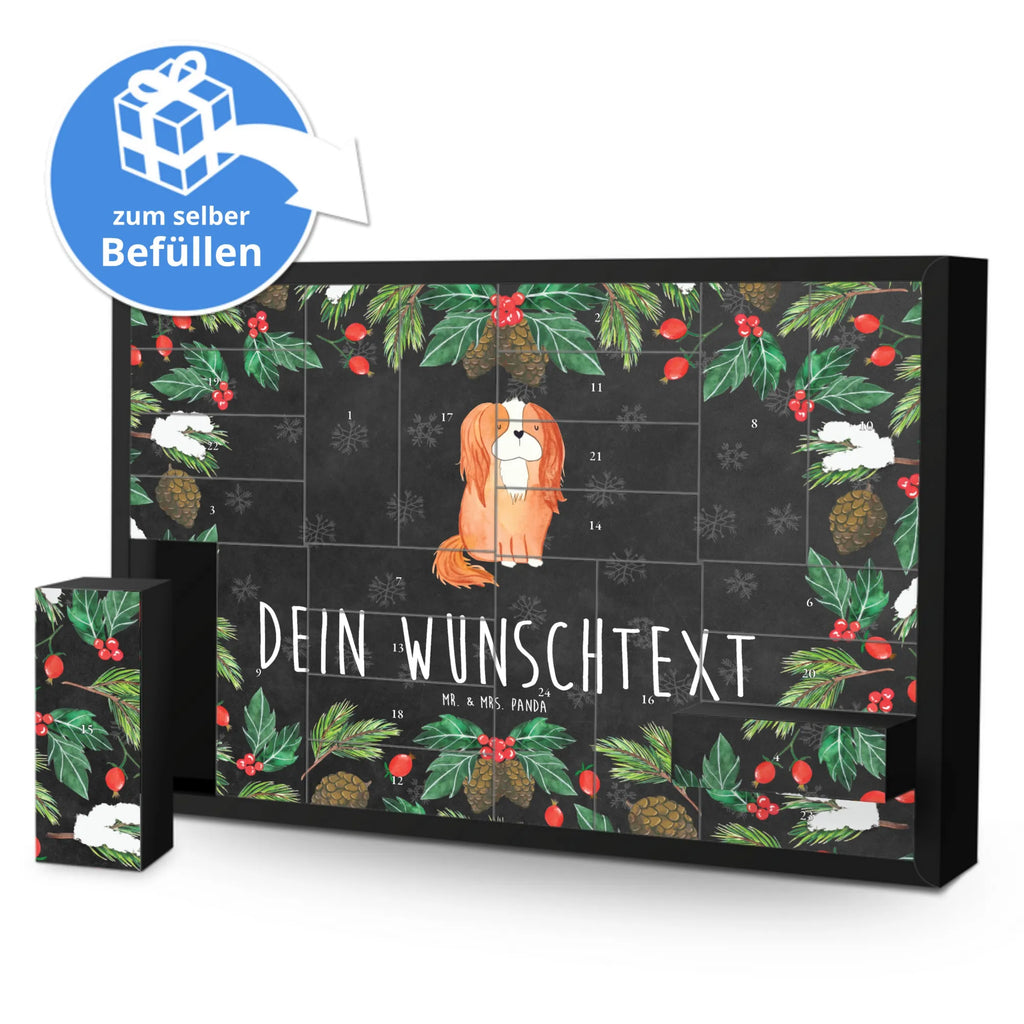 Personalisierter Befüllbarer Adventskalender Hund Cavalier King Charles Spaniel Befüllbarer Adventskalender, Adventskalender zum selbst befüllen, Hund, Hundemotiv, Haustier, Hunderasse, Tierliebhaber, Hundebesitzer, Sprüche, Cavalier King Charles Spaniel, Cockerspaniel, Spaniel, Spruch, schönster Hund