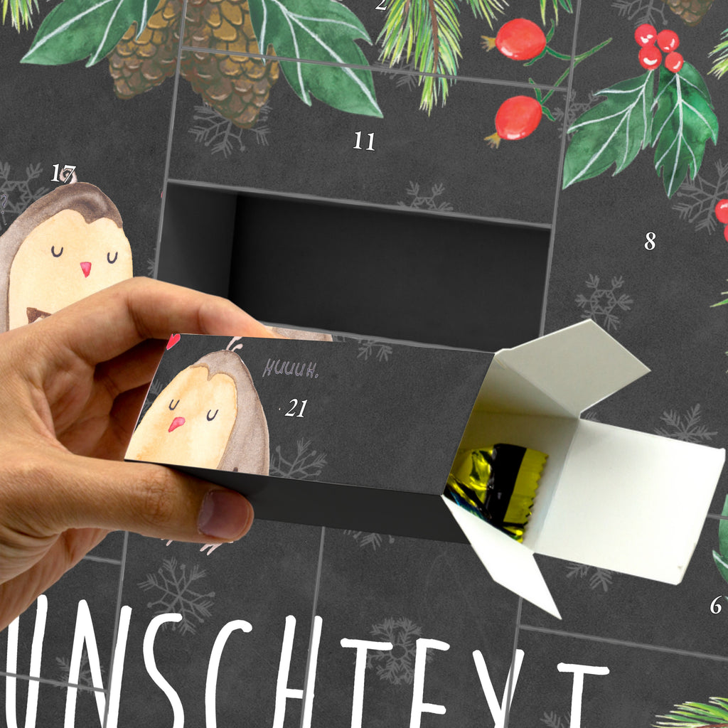 Personalisierter Befüllbarer Adventskalender Eulen Liebe Befüllbarer Adventskalender, Adventskalender zum selbst befüllen, Eule, Eule Deko, Liebe, Hochzeit Spruch, Owl, All you need is love, Liebe Spruch, Freundin Geschenk, Freund, Wortspiel lustig