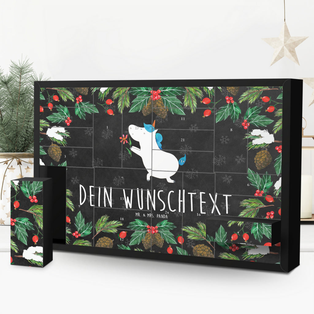 Personalisierter Befüllbarer Adventskalender Einhorn Blume Befüllbarer Adventskalender, Adventskalender zum selbst befüllen, Einhorn, Einhörner, Einhorn Deko, Pegasus, Unicorn, Liebe, Liebesbeweis, Antrag, Heiratsantrag, Verlobung, Ehepaar, Pärchen, Partner, Freund, Freundin, Ehe, heiraten