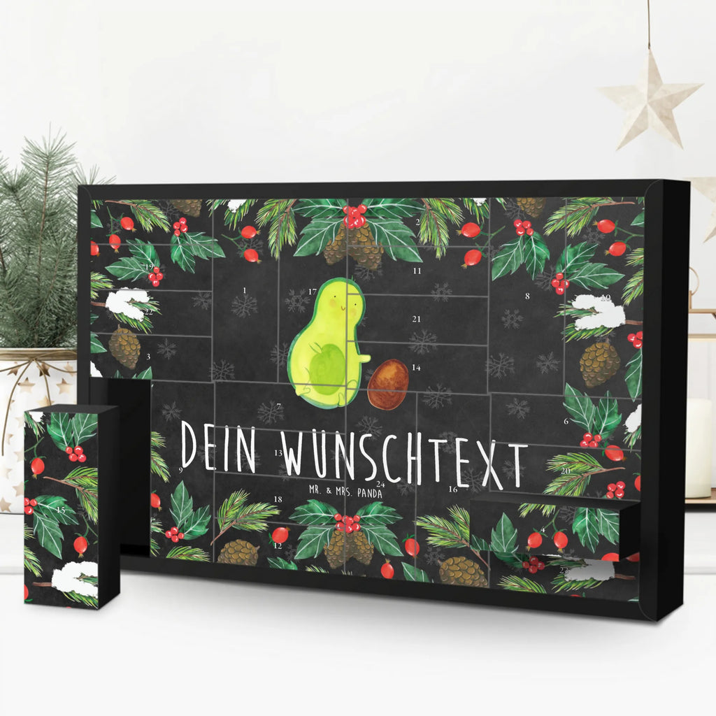 Personalisierter Befüllbarer Adventskalender Avocado Kern rollt Befüllbarer Adventskalender, Adventskalender zum selbst befüllen, Avocado, Veggie, Vegan, Gesund, Avocados, Schwanger, Geburt, Geburtstag, Säugling, Kind, erstes Kind, zur Geburt, Schwangerschaft, Babyparty, Baby, große Liebe, Liebe, Love