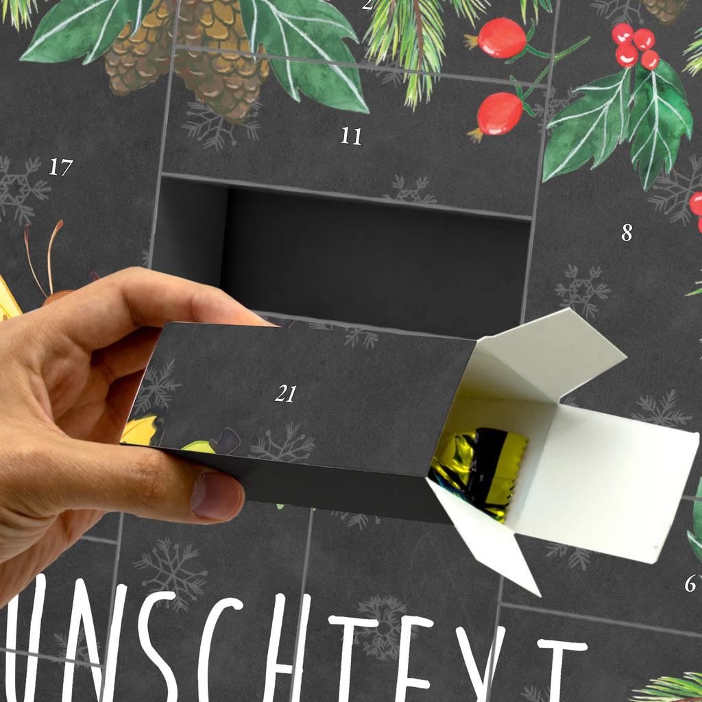 Personalisierter Befüllbarer Adventskalender Raupe Schmetterling Befüllbarer Adventskalender, Adventskalender zum selbst befüllen, Tiermotive, Gute Laune, lustige Sprüche, Tiere, Raupe, Schmetterling, Zitronenfalter, Entwicklung, Erwachsen werden, Kokon, Hut, Hütchen, Schönheit, Aufwachsen