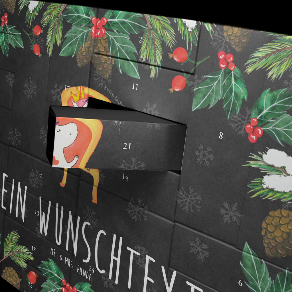 Personalisierter Befüllbarer Adventskalender Einhorn König Befüllbarer Adventskalender, Adventskalender zum selbst befüllen, Einhorn, Einhörner, Einhorn Deko, Pegasus, Unicorn, König, Präsident, Bundeskanzler, Herrscher, Kaiser, Prinzessin, Krone