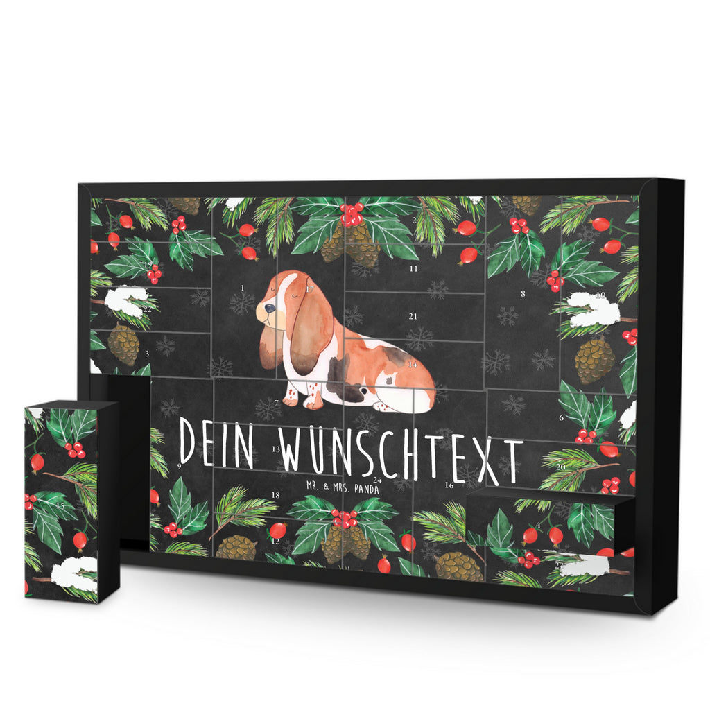 Personalisierter Befüllbarer Adventskalender Hund Basset Hound Befüllbarer Adventskalender, Adventskalender zum selbst befüllen, Hund, Hundemotiv, Haustier, Hunderasse, Tierliebhaber, Hundebesitzer, Sprüche, Basset Hound, Basset, Hundeliebe, kinderlos