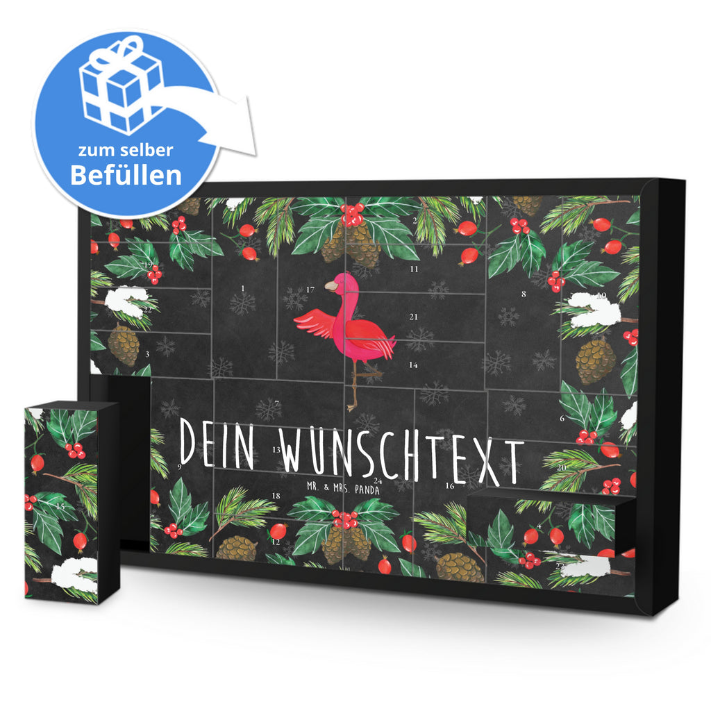 Personalisierter Befüllbarer Adventskalender Flamingo Yoga Befüllbarer Adventskalender, Adventskalender zum selbst befüllen, Flamingo, Vogel, Yoga, Namaste, Achtsamkeit, Yoga-Übung, Entspannung, Ärger, Aufregen, Tiefenentspannung