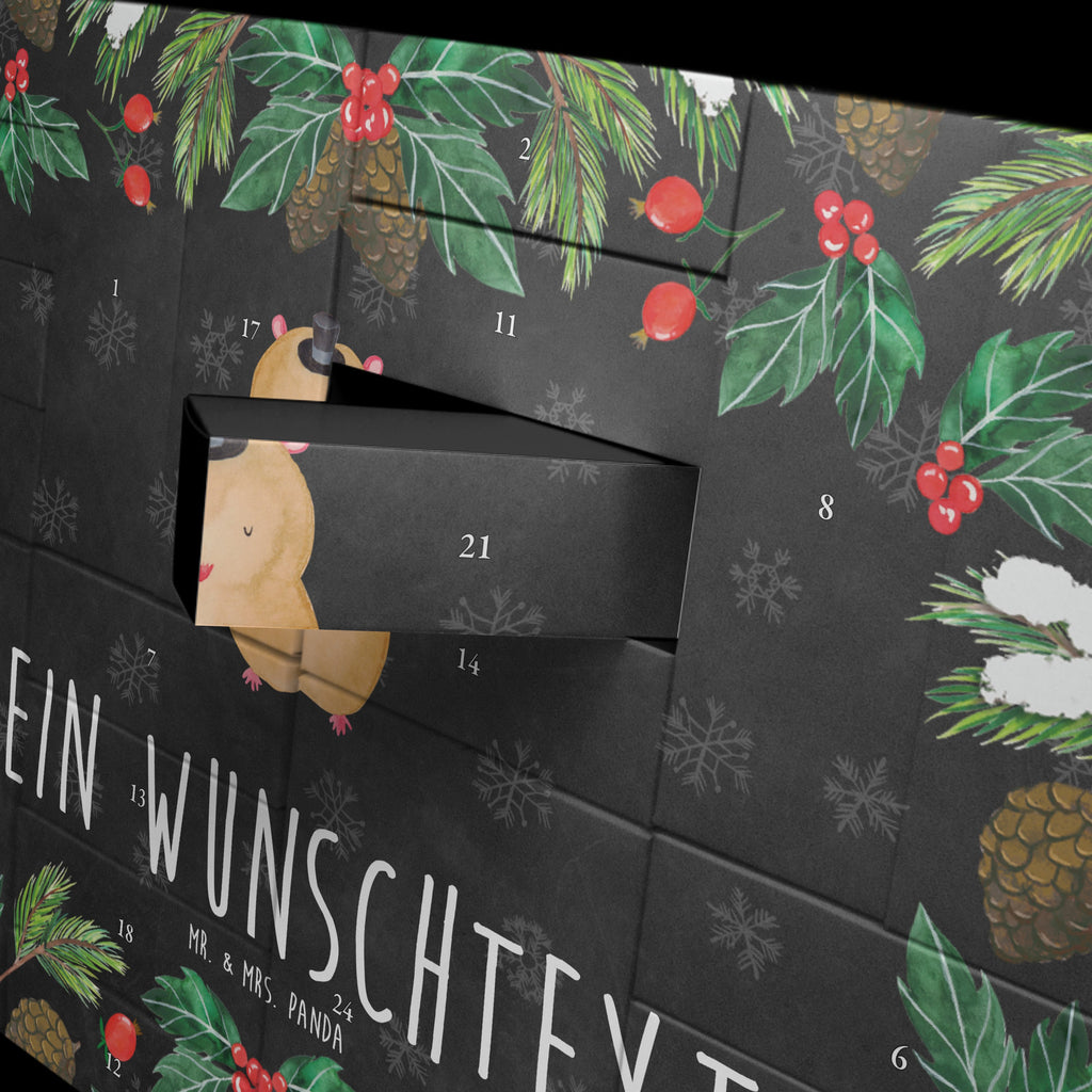 Personalisierter Befüllbarer Adventskalender Hamster Hut Befüllbarer Adventskalender, Adventskalender zum selbst befüllen, Tiermotive, Gute Laune, lustige Sprüche, Tiere, Hamster, Hut, Magier, Zylinder, Zwerghamster, Zauberer