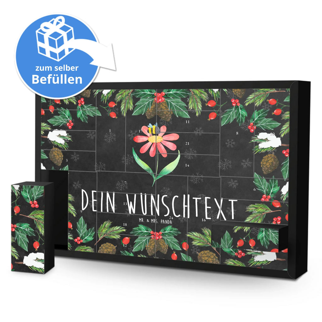 Personalisierter Befüllbarer Adventskalender Hummel Blume Befüllbarer Adventskalender, Adventskalender zum selbst befüllen, Tiermotive, Gute Laune, lustige Sprüche, Tiere, Hummel, Blume, Wespe, Flauschig, Natur, Feld, Hummeln, Biene