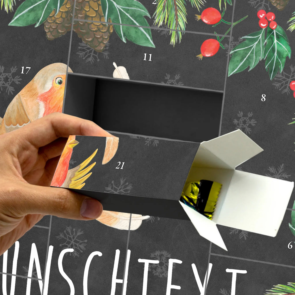 Personalisierter Befüllbarer Adventskalender Rotkehlchen Federn Befüllbarer Adventskalender, Adventskalender zum selbst befüllen, Tiermotive, Gute Laune, lustige Sprüche, Tiere, What if i fall, Rotkehlchen, Spruch Motivation, Spruch Mut, Vogel, Motivation Sprüche, Motivationsbilder, fliegen