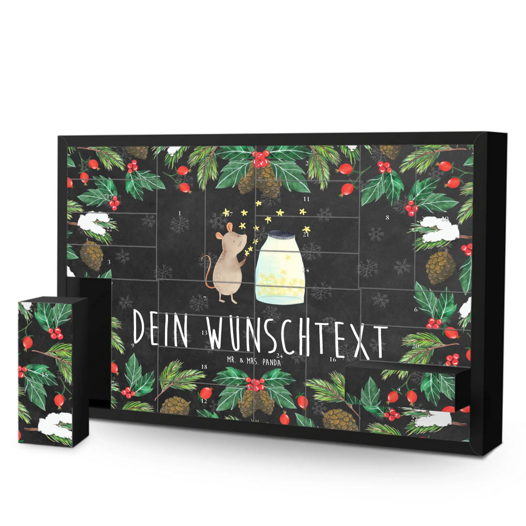 Personalisierter Befüllbarer Adventskalender Maus Sterne Befüllbarer Adventskalender, Adventskalender zum selbst befüllen, Tiermotive, Gute Laune, lustige Sprüche, Tiere, Maus, Sterne, Wunsch, Kind, Taufe, Taufgeschenk, Geburt, Schwangerschaft, erstes Kind, Kindergeburtstag, Geburtstag, Hoffnung, Träume