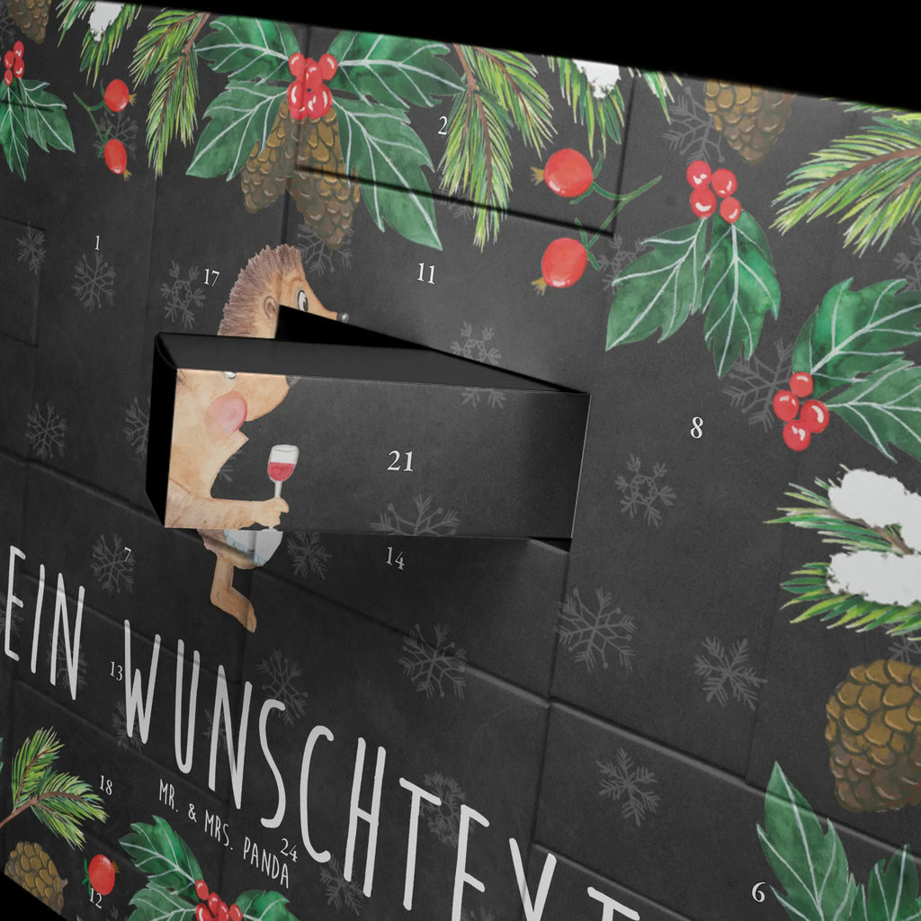 Personalisierter Befüllbarer Adventskalender Igel Wein Befüllbarer Adventskalender, Adventskalender zum selbst befüllen, Tiermotive, Gute Laune, lustige Sprüche, Tiere, Wein Spruch, Igel, Geschenk Weintrinker, Geschenk Weinliebhaber, Wein Deko, Weinglas, Rotwein, Weißwein, Wein trinken