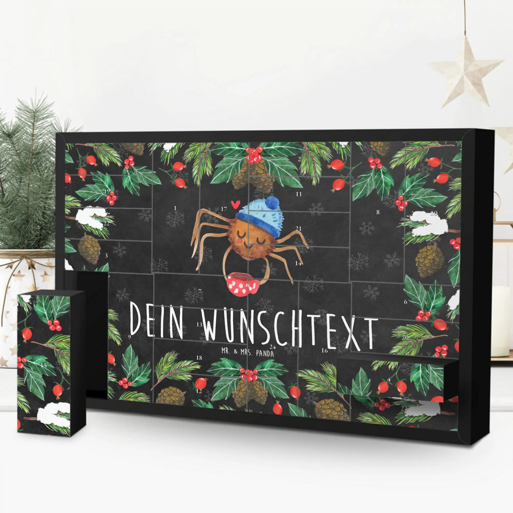 Personalisierter Befüllbarer Adventskalender Spinne Agathe Kaffee Befüllbarer Adventskalender, Adventskalender zum selbst befüllen, Spinne Agathe, Spinne, Agathe, Videos, Merchandise, Kaffee, Morgen, Morgenmuffel, Lebensweisheiten, Weiser Spruch