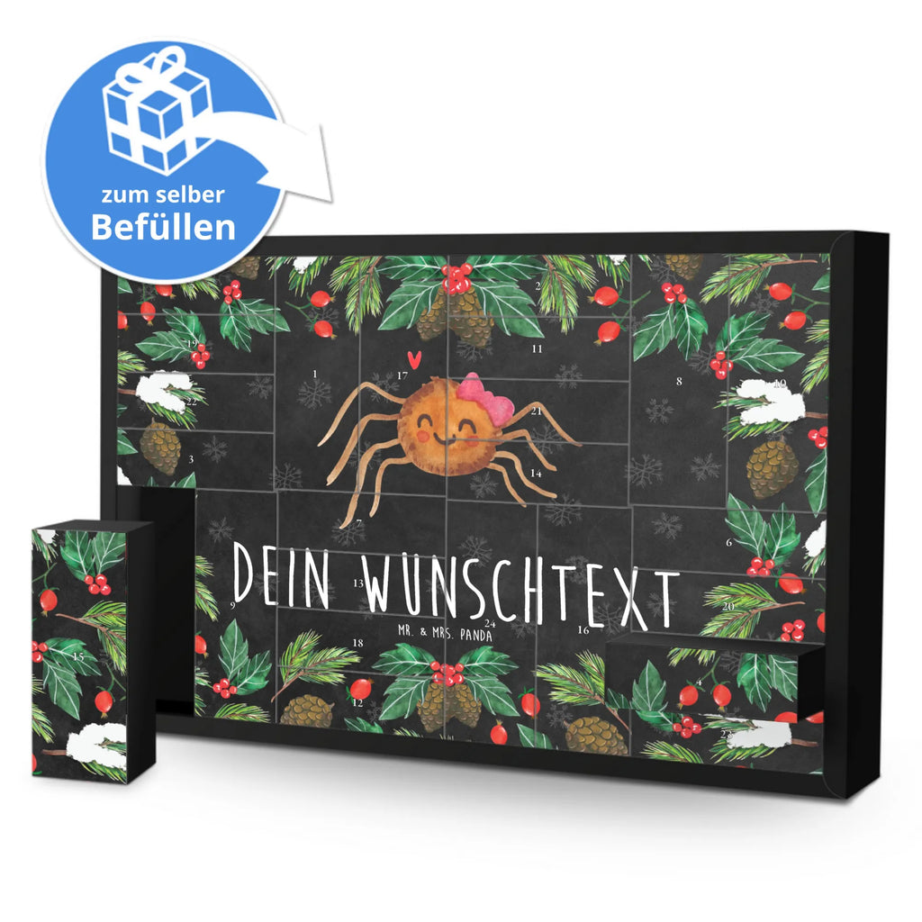 Personalisierter Befüllbarer Adventskalender Spinne Agathe Freude Befüllbarer Adventskalender, Adventskalender zum selbst befüllen, Spinne Agathe, Spinne, Agathe, Videos, Merchandise, Viral, Viraler Hit, Trend, Beliebte Spinne