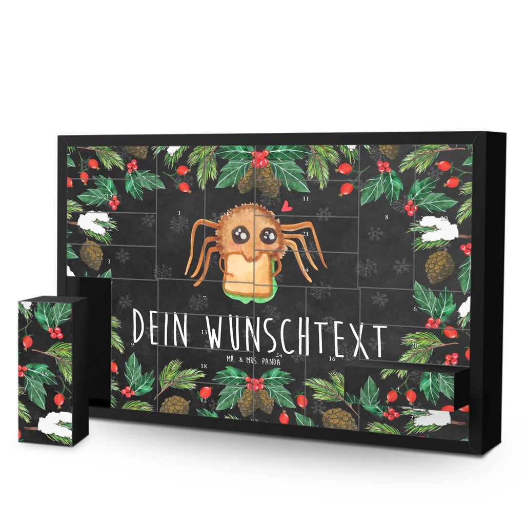 Personalisierter Befüllbarer Adventskalender Spinne Agathe Sandwich Befüllbarer Adventskalender, Adventskalender zum selbst befüllen, Spinne Agathe, Spinne, Agathe, Videos, Merchandise, Glück, Mut, Hungrig, Verfressen, Lebensfreude, Alles wird gut, Hunger