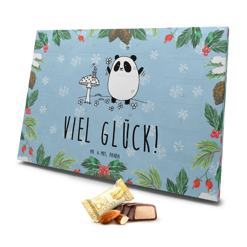 Marzipan Adventskalender Panda Glück Marzipan Adventskalender