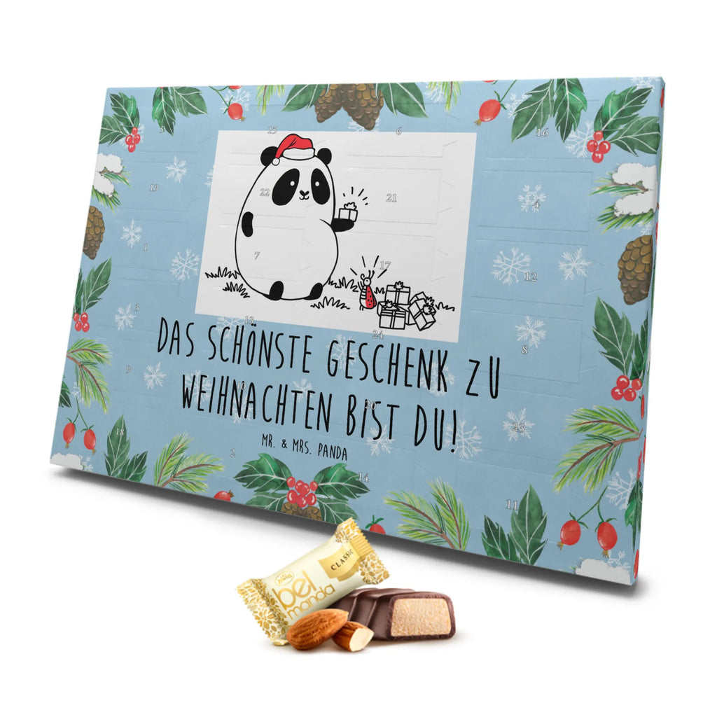 Marzipan Adventskalender Panda Weihnachtsgeschenk Marzipan Adventskalender