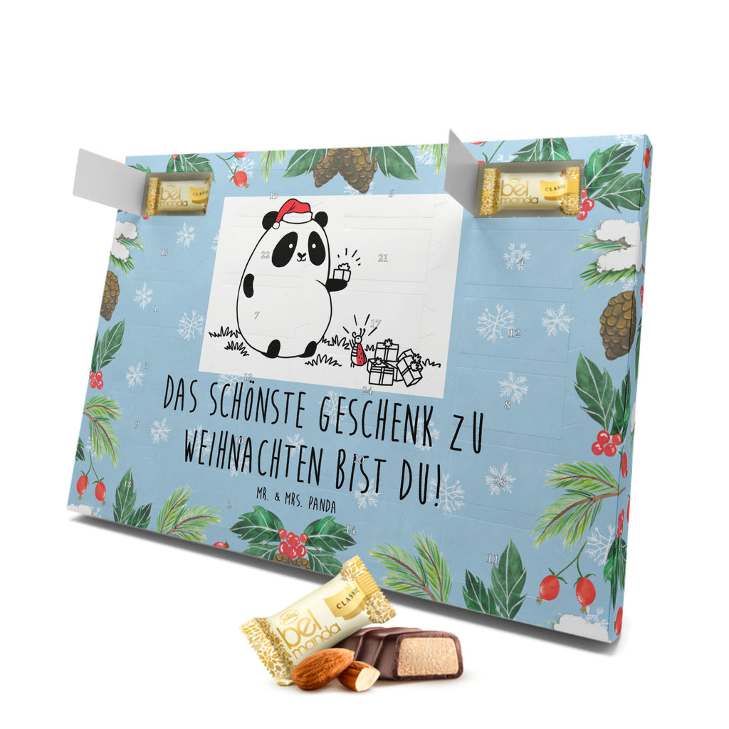 Marzipan Adventskalender Panda Weihnachtsgeschenk Marzipan Adventskalender