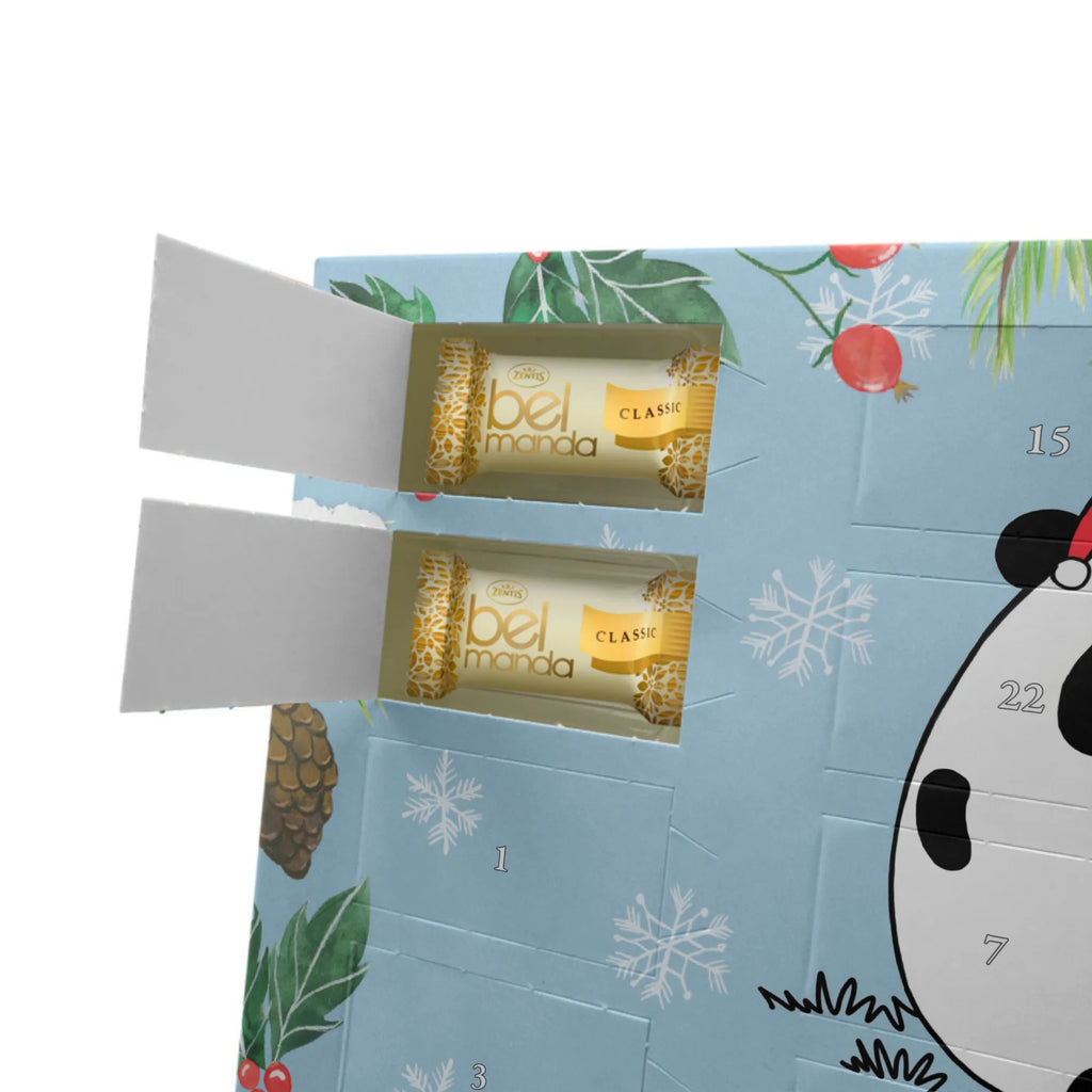 Marzipan Adventskalender Panda Weihnachtsgeschenk Marzipan Adventskalender