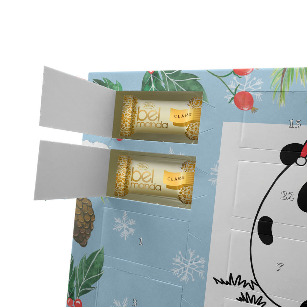 Marzipan Adventskalender Panda Weihnachtsgeschenk Marzipan Adventskalender