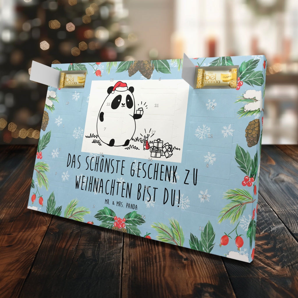 Marzipan Adventskalender Panda Weihnachtsgeschenk Marzipan Adventskalender