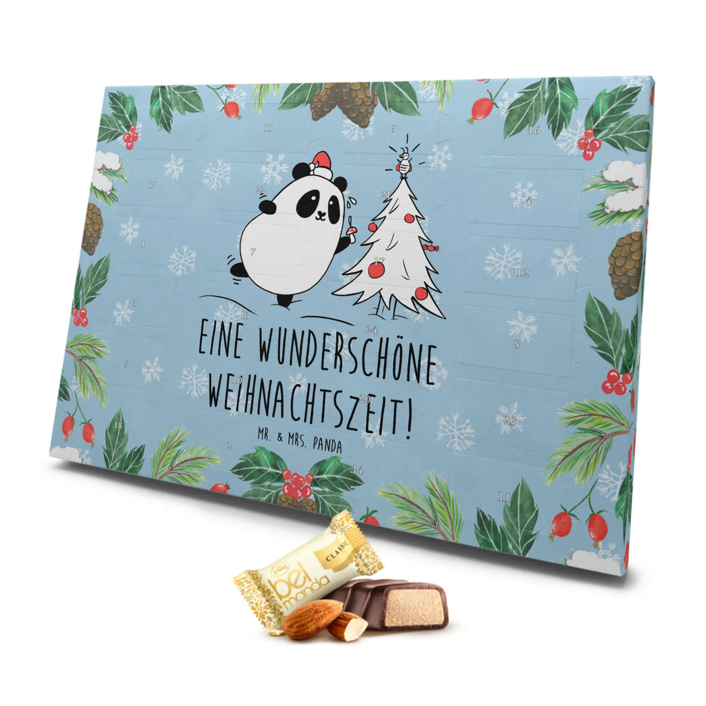 Marzipan Adventskalender Panda Weihnachtszeit Marzipan Adventskalender