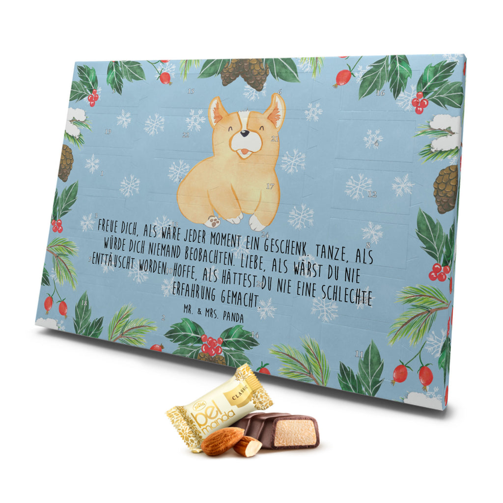 Marzipan Adventskalender Corgie Marzipan Adventskalender, Hund, Hundemotiv, Haustier, Hunderasse, Tierliebhaber, Hundebesitzer, Sprüche, Corgie, Welsh Corgie Pembroke, britisch, Motivation, Spruch, Hundespruch, Lebensfreude