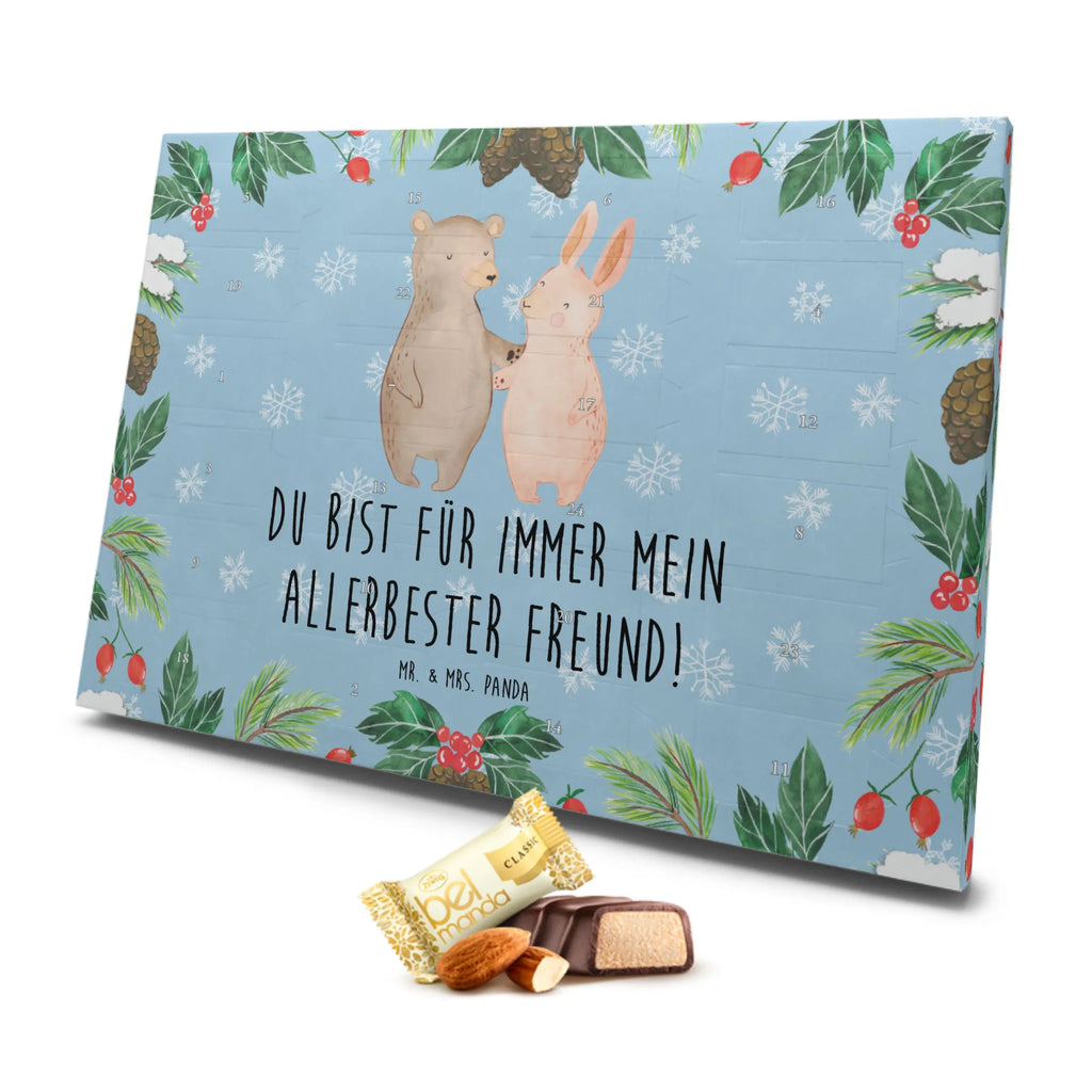 Marzipan Adventskalender Bär und Hase Umarmen Marzipan Adventskalender, Liebe, Partner, Freund, Freundin, Ehemann, Ehefrau, Heiraten, Verlobung, Heiratsantrag, Liebesgeschenk, Jahrestag, Hocheitstag, Freunde, bester Freund, Hase, Bär, Bärchen, best friends