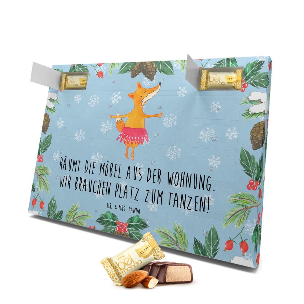 Marzipan Adventskalender Fuchs Ballerina Marzipan Adventskalender, Fuchs, Fuchs Spruch, Füchse, Füchsin, Ballerina, Ballett, Tänzerin, Tanzen, Party, Einladung, Geburtstag