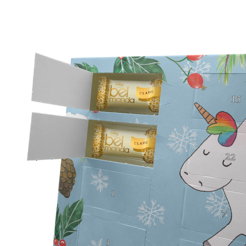 Marzipan Adventskalender Einhorn Happy Marzipan Adventskalender, Einhorn, Einhörner, Einhorn Deko, Pegasus, Unicorn, glücklich, fröhlich, Spaß, Freude, Lebensfreude, witzig, spannend, Lächeln, Lachen