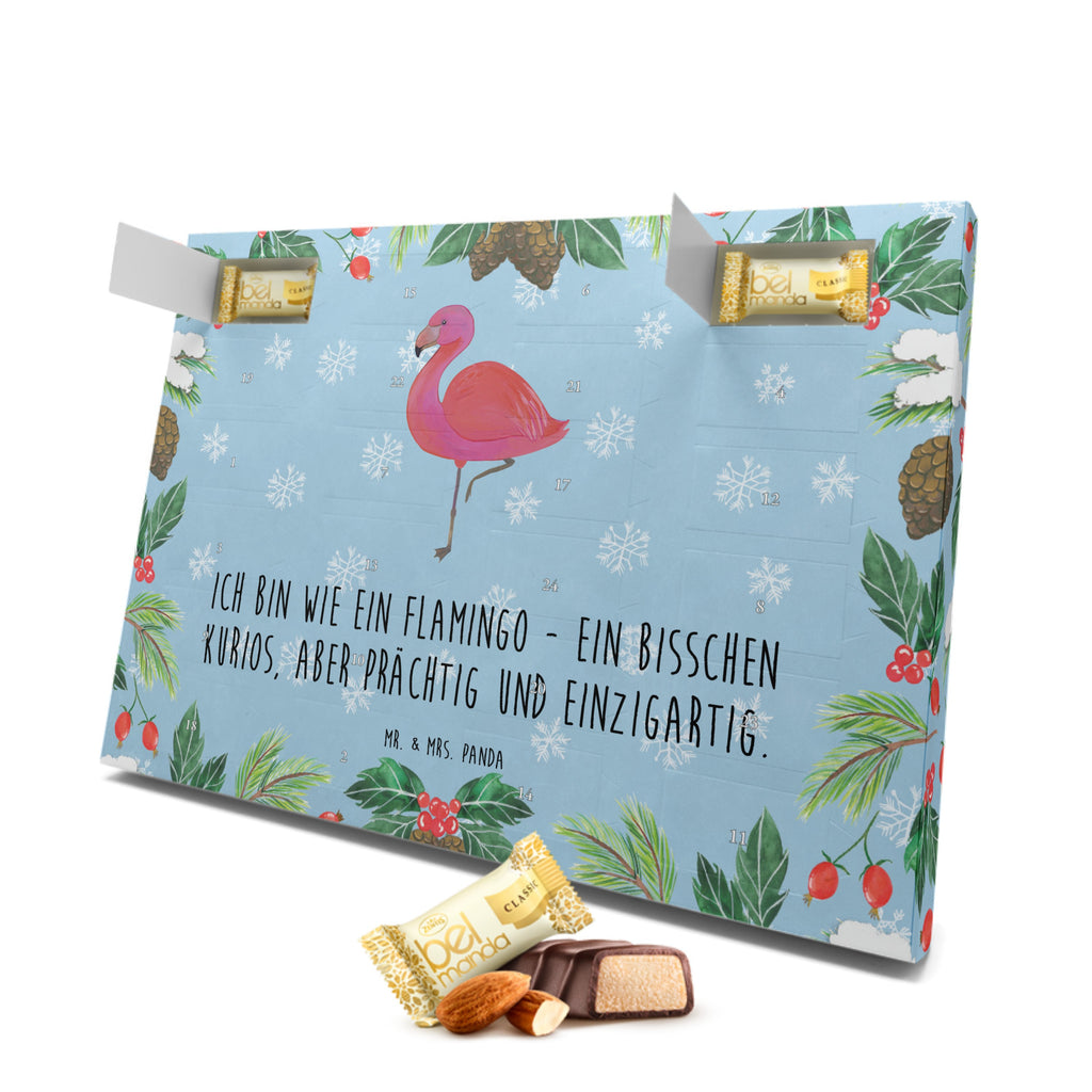 Marzipan Adventskalender Flamingo Classic Marzipan Adventskalender, Flamingo, Einzigartig, Selbstliebe, Stolz, ich, für mich, Spruch, Freundin, Freundinnen, Außenseiter, Sohn, Tochter, Geschwister