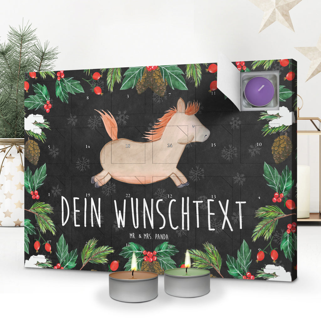 Personalisierter Duftkerzen Adventskalender Pferd Springen Personalisierter Duftkerzen Adventskalender, Bauernhof, Hoftiere, Landwirt, Landwirtin, Pferd, Pony, Pferde, Stall, Pferdestall, ausreiten, reiten, Pferdebesitzer