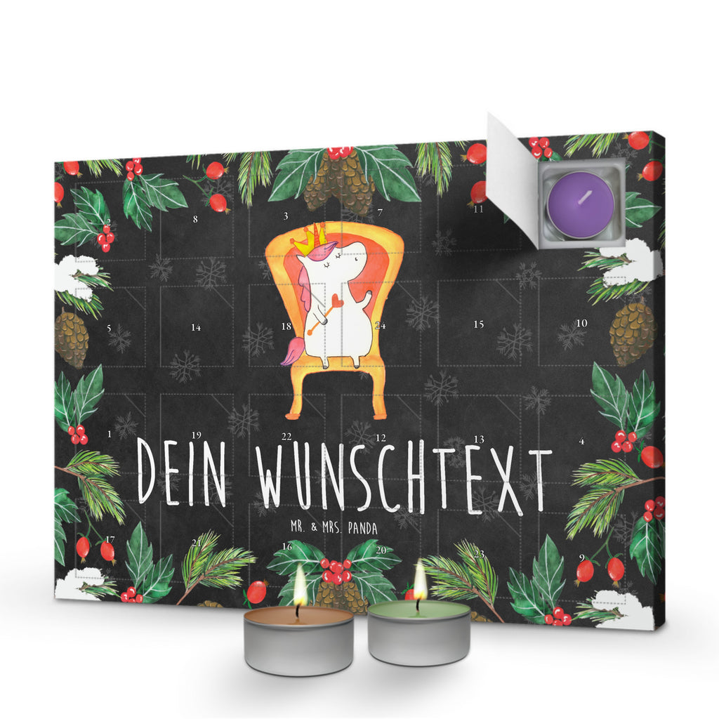 Personalisierter Duftkerzen Adventskalender Einhorn Prinzessin Personalisierter Duftkerzen Adventskalender, Einhorn, Einhörner, Einhorn Deko, Pegasus, Unicorn, Geburtstag, Prinzessin, Geburtstagsgeschenk, Geschenk, Monat