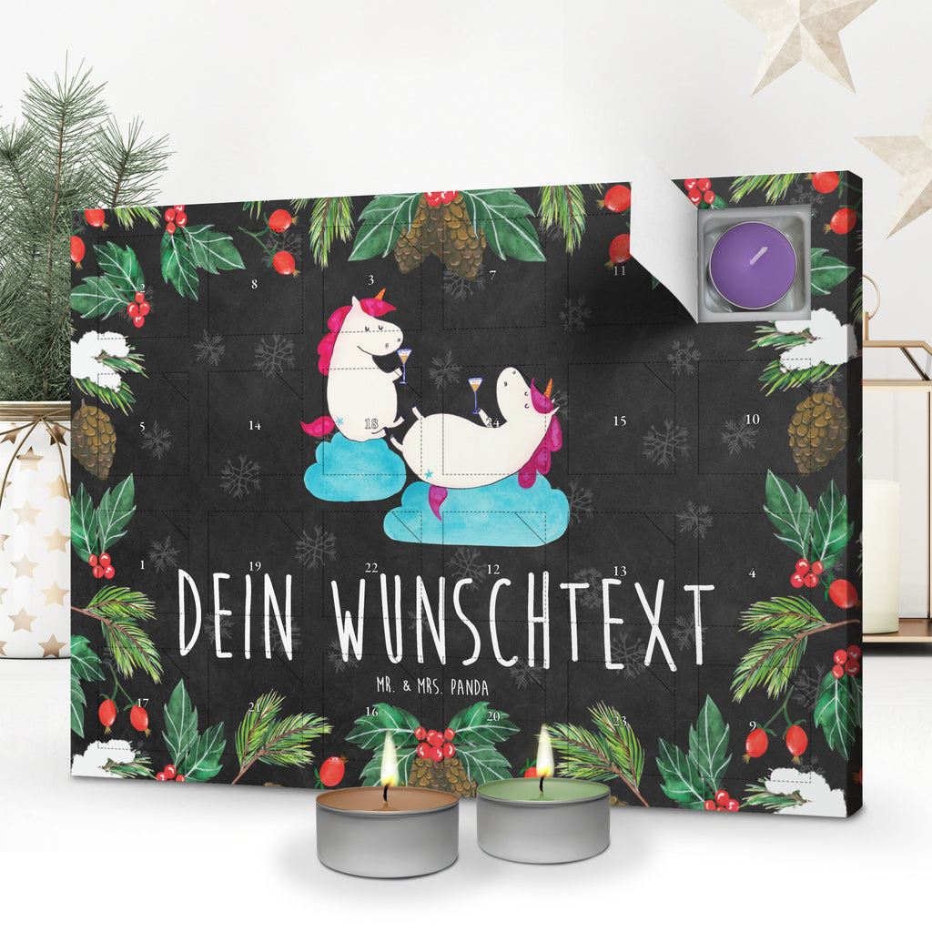 Personalisierter Duftkerzen Adventskalender Einhorn Sekt Personalisierter Duftkerzen Adventskalender, Einhorn, Einhörner, Einhorn Deko, Pegasus, Unicorn, Freundinnen, Freundin, BFF, Sekt, Mädelsabend, Spaß, Party, Korken, Anstoßen, Beste