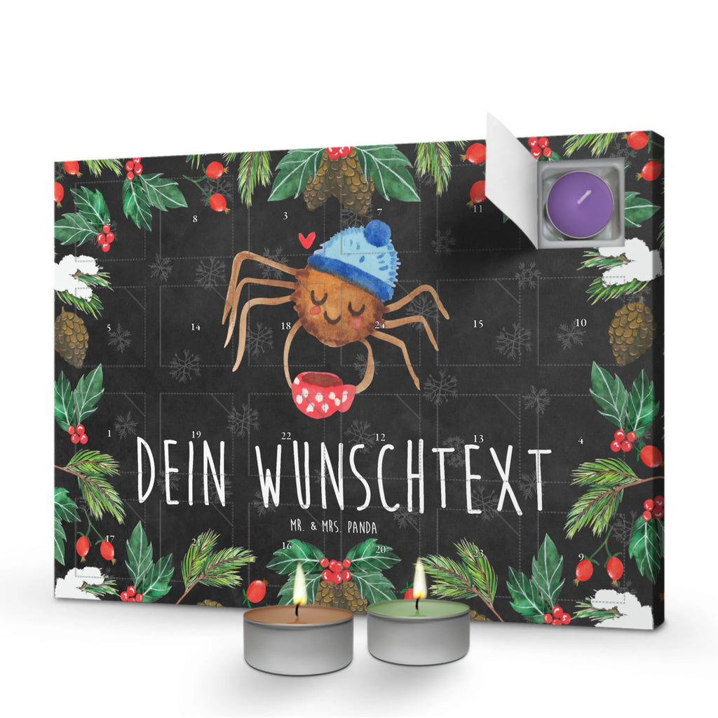 Personalisierter Duftkerzen Adventskalender Spinne Agathe Kaffee Personalisierter Duftkerzen Adventskalender, Spinne Agathe, Spinne, Agathe, Videos, Merchandise, Kaffee, Morgen, Morgenmuffel, Lebensweisheiten, Weiser Spruch