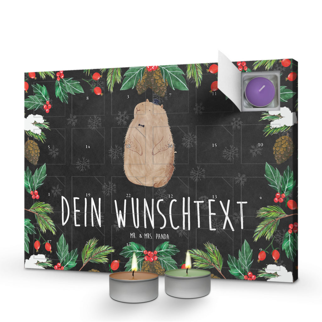 Personalisierter Duftkerzen Adventskalender Murmeltier Personalisierter Duftkerzen Adventskalender, Tiermotive, Gute Laune, lustige Sprüche, Tiere, Murmeltier, Knigge, Fröhlichkeit, Freundlichkeit, Respekt, Anstand