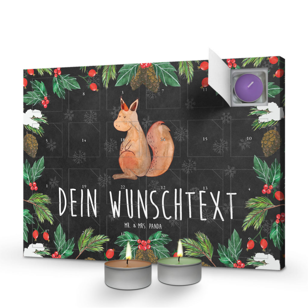 Personalisierter Duftkerzen Adventskalender Einhorn Glauben Personalisierter Duftkerzen Adventskalender, Einhorn, Einhörner, Einhorn Deko, Pegasus, Unicorn, Einhörnchen, Eichhörnchen, Eichhorn