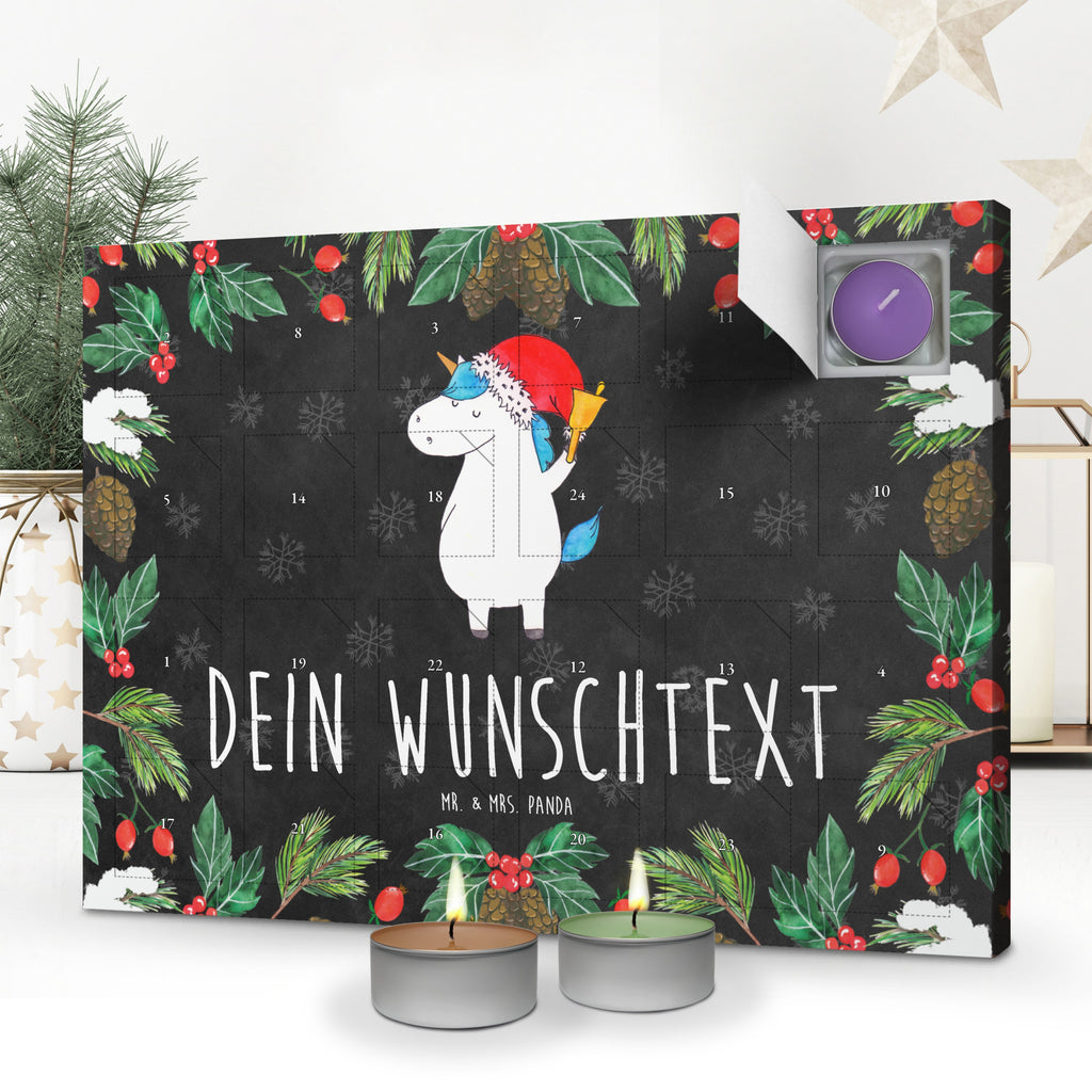 Personalisierter Duftkerzen Adventskalender Einhorn Weihnachtsmann Personalisierter Duftkerzen Adventskalender, Einhorn, Einhörner, Einhorn Deko, Pegasus, Unicorn, Gin, Schokolade, Schoki, Weihnachten, Weihnachtsmann, Nikolaus, Wunschzettel, Wunschliste, Feenstaub