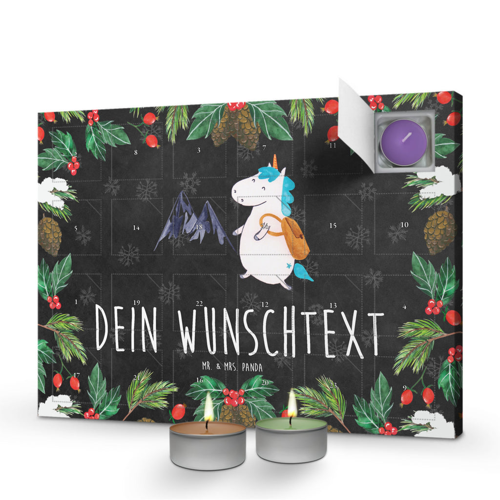 Personalisierter Duftkerzen Adventskalender Einhorn Bergsteiger Personalisierter Duftkerzen Adventskalender, Einhorn, Einhörner, Einhorn Deko, Pegasus, Unicorn, Bergsteiger, Abenteuer, Berge, Abenteurer, Weltenbummler, Weltreise, Reisen, Urlaub, Entdecker