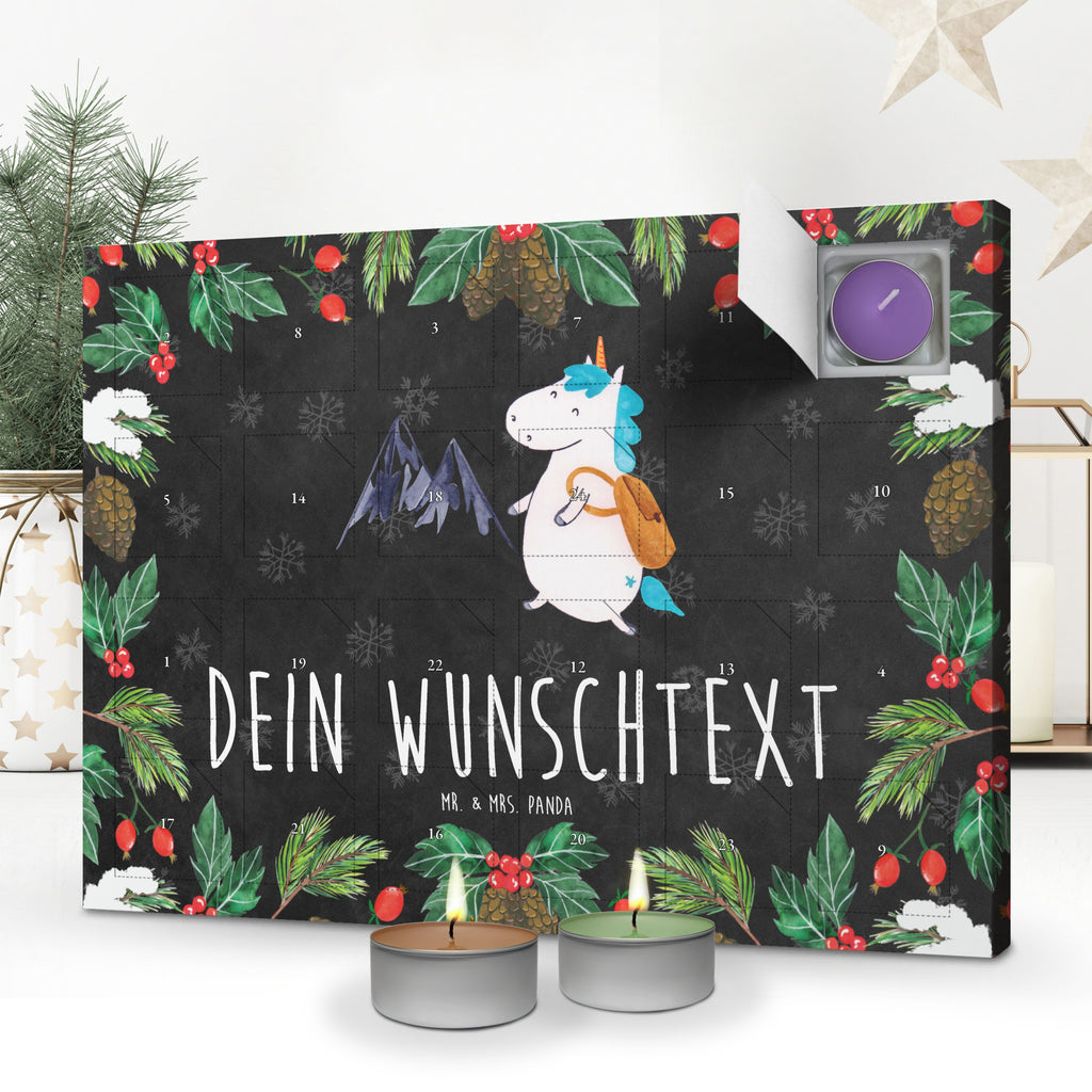 Personalisierter Duftkerzen Adventskalender Einhorn Bergsteiger Personalisierter Duftkerzen Adventskalender, Einhorn, Einhörner, Einhorn Deko, Pegasus, Unicorn, Bergsteiger, Abenteuer, Berge, Abenteurer, Weltenbummler, Weltreise, Reisen, Urlaub, Entdecker