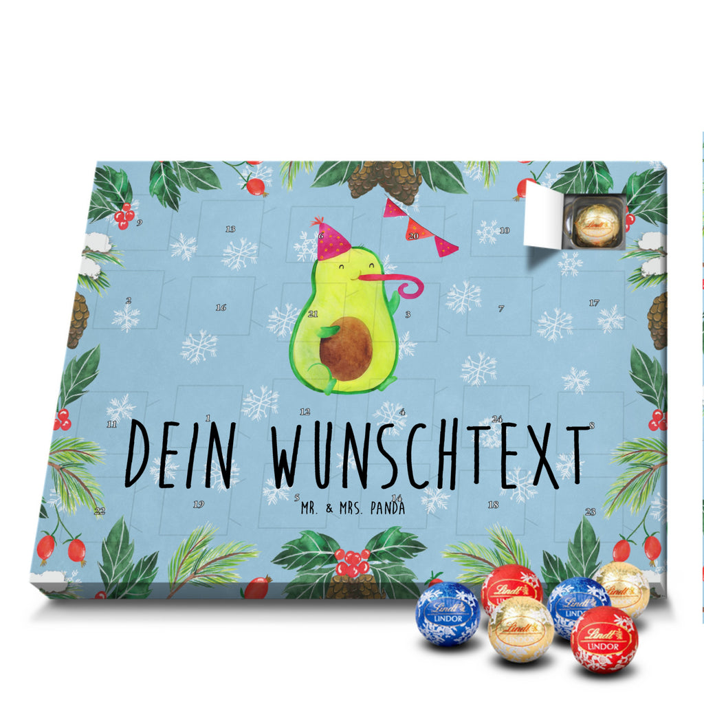 Personalisierter Kugel Markenschokolade Adventskalender Avocado Geburtstag Personalisierter Kugel Markenschokolade Adventskalender, Avocado, Veggie, Vegan, Gesund