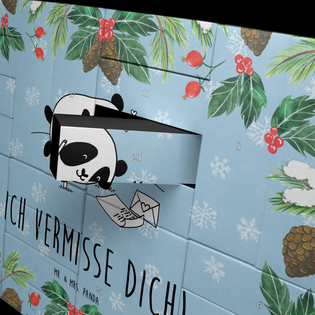 Befüllbarer Adventskalender Panda Vermissen Befüllbarer Adventskalender, Adventskalender zum selbst befüllen