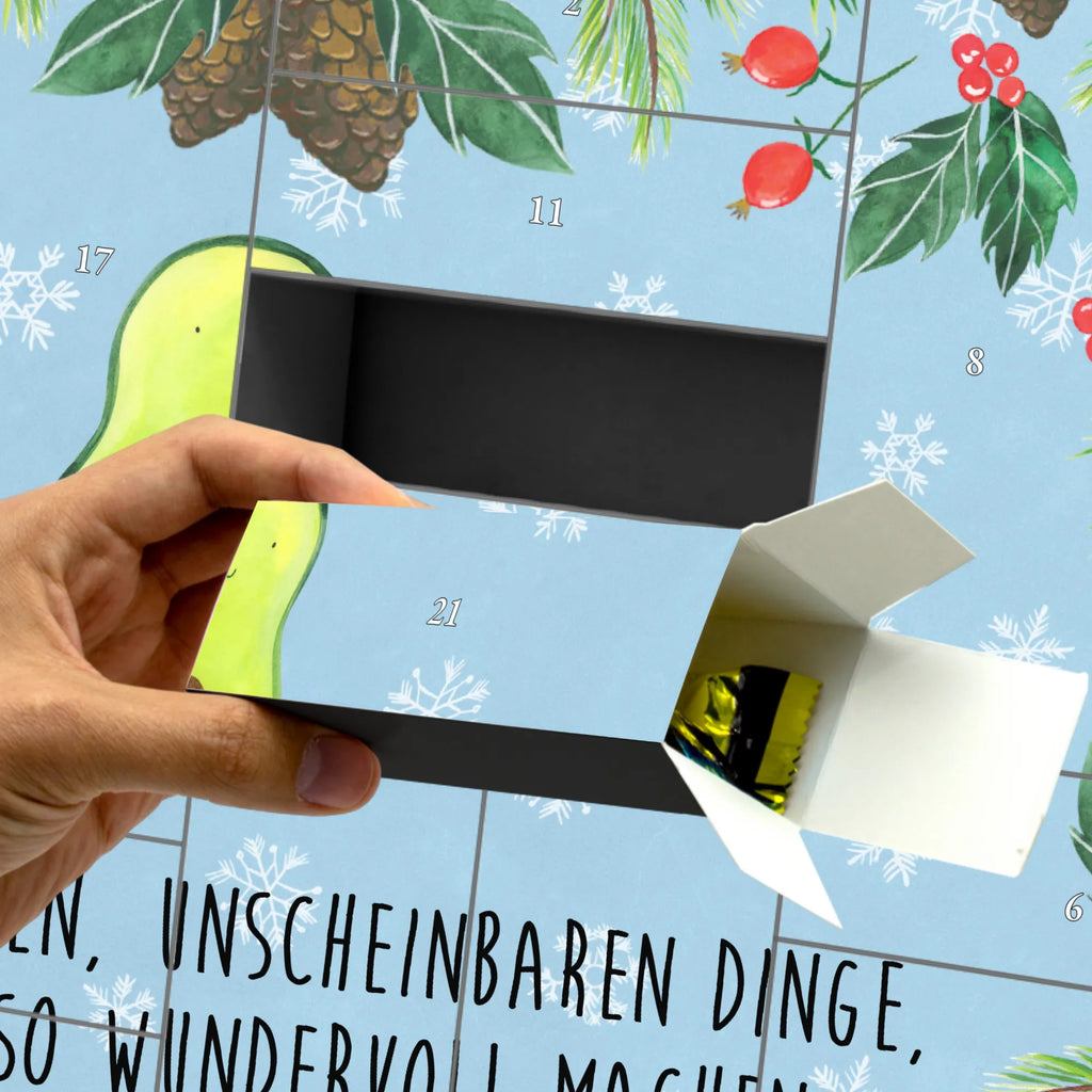 Befüllbarer Adventskalender Avocado Kern Befüllbarer Adventskalender, Adventskalender zum selbst befüllen, Avocado, Veggie, Vegan, Gesund, Avokado, Avocadokern, Kern, Pflanze, Spruch Leben