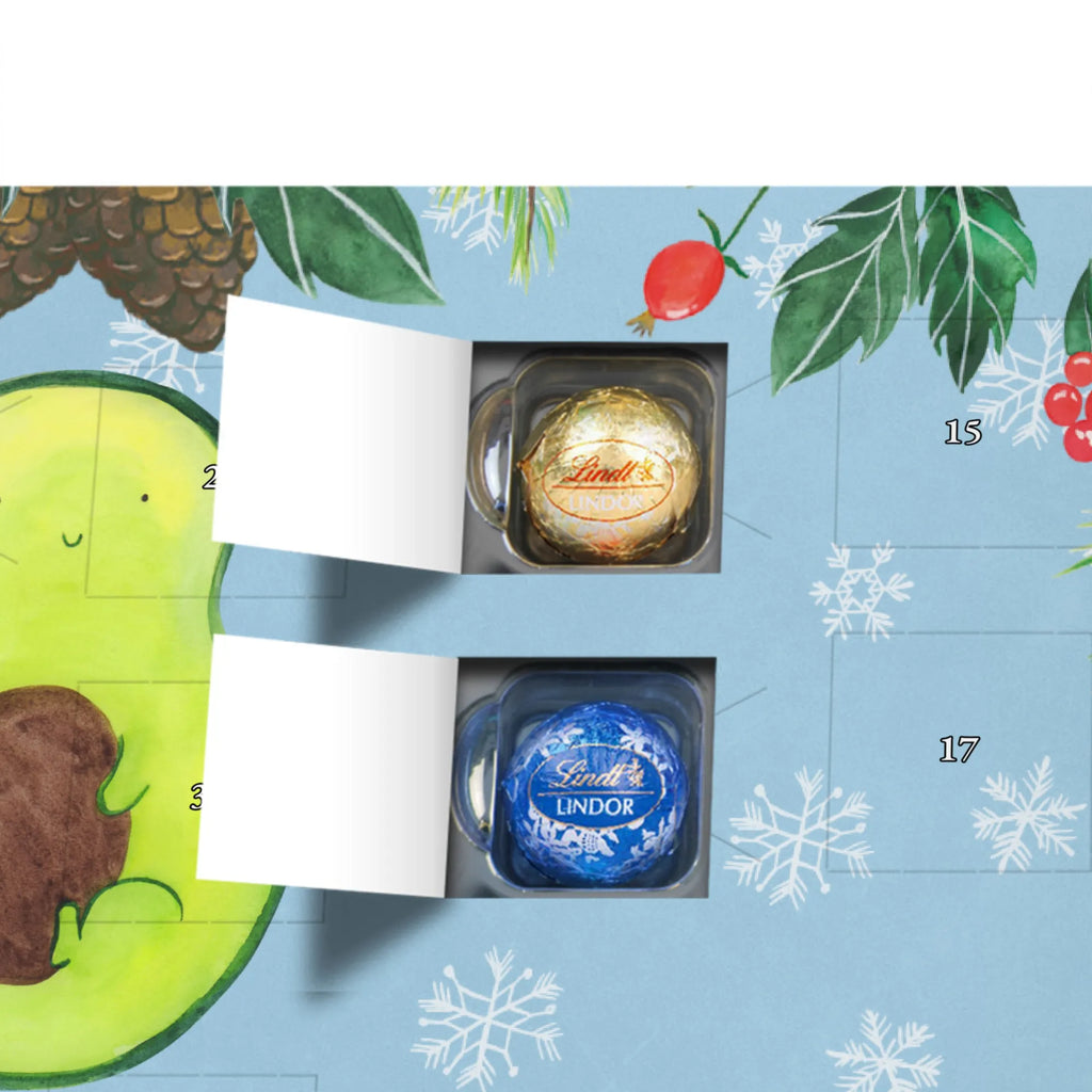 Personalisierter Kugel Markenschokolade Adventskalender Avocado Kern Personalisierter Kugel Markenschokolade Adventskalender, Avocado, Veggie, Vegan, Gesund, Avokado, Avocadokern, Kern, Pflanze, Spruch Leben